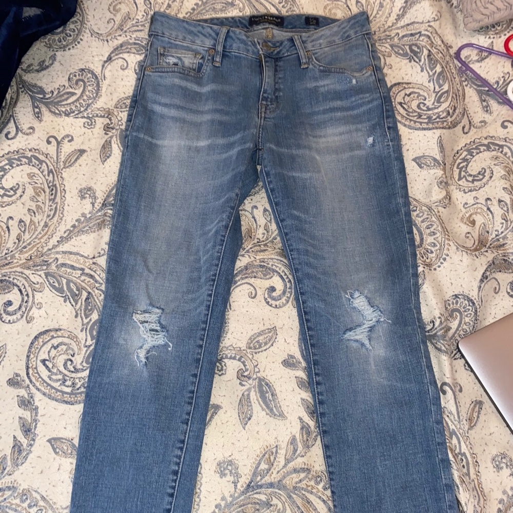Mid rise lucky brand skinny jeans